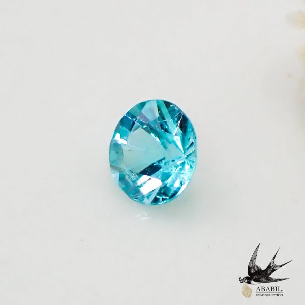 Let's order 天然パライバトルマリン0.088ct【ブラジル】☆ネオンブルー、蛍光色☆ Online